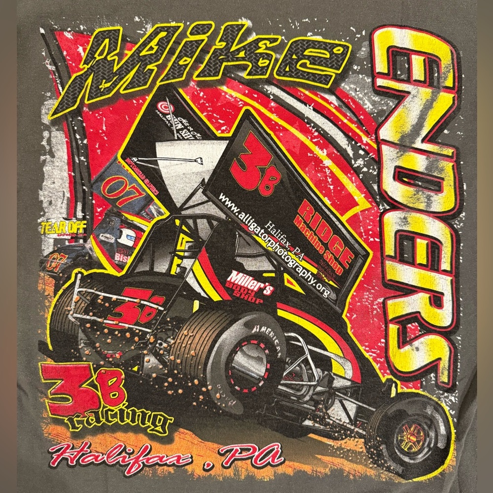 Mike Enders Halifax Central Pennsylvania Sprint Car Dirt Track 3B Racing